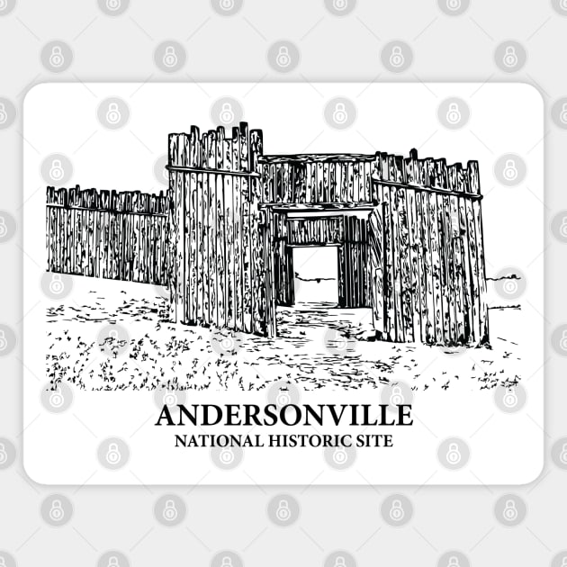 Andersonville National Historic Site Magnet by Lakeric